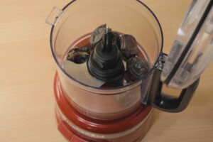 6 dates in a food processor.