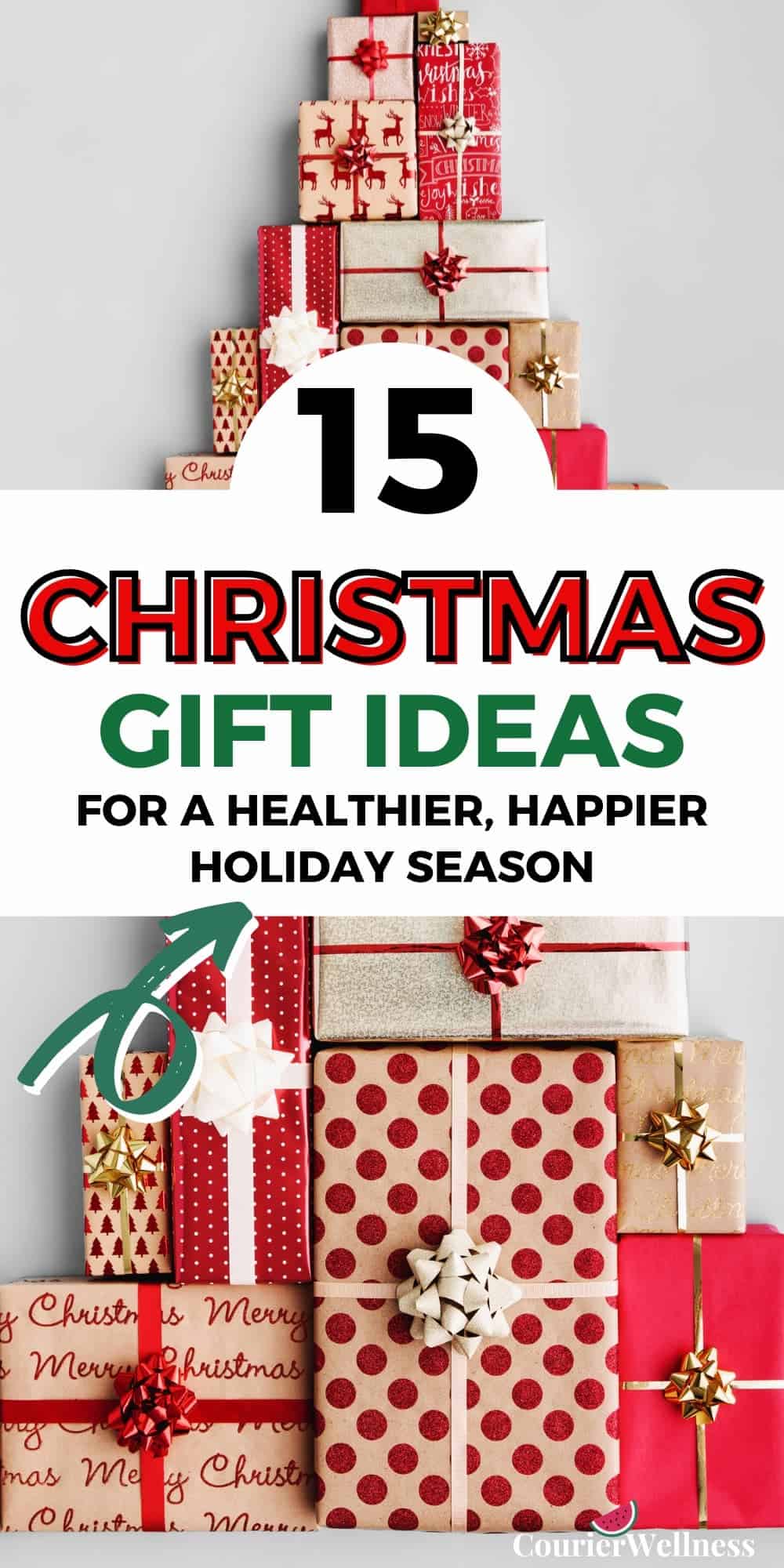 A stack of presents showcasing the best Christmas gift ideas.
